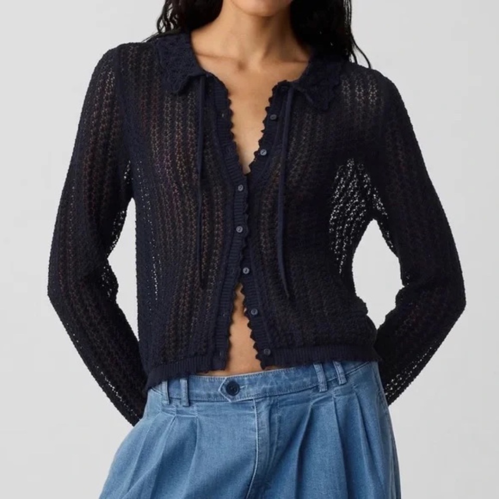 Gap × DÔEN Linen-Blend Cardigan